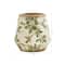 5.5&#x22; Tuscan Ceramic Green Scroll Planter